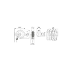 Picture of 8430.502 - Fixed Hose Reel Series 430, for Grease, 400 Bar, with Black Rubber Hose