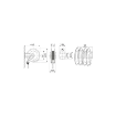 Picture of 8430.5500 - Fixed Hose Reel Series 430, for Hot Water, 700 Bar, without Hose