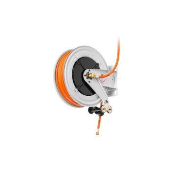 Picture of 8430.802 - Fixed Hose Reel Series 430, for LPG-NAT. Gas, 20 Bar, Black Hose of 20m Length