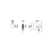 Picture of 8520.352 - Swivelling Hose Reel Series 530, for Hot Water, with Black Rubber Hose of 25m