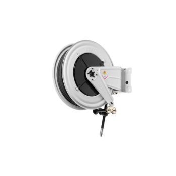 Picture of 8520.402 - Swivelling Hose Reel Series 530, for Oil, with Black Rubber Hose of 25m