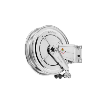 Picture of 8522.500 - Swivelling Hose Reel in AISI 304 Stainless Steel Series 530, for Grease, without Hose