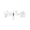 Picture of 8530.400-GF -  R650 Series Fixed Hose Reel - Oil/Grease/High-Pressure Water