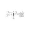 Picture of 8530.700 - Fixed Hose Reel Series 530, for Welding, 20 Bar, Without Hose
