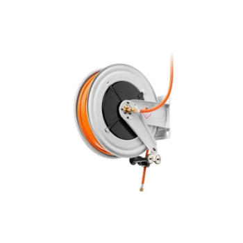 Picture of 8530.802 - Fixed Hose Reel Series 530, for LPG-NAT. Gas, 20 Bar, Black Hose of 28m Length