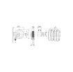 Picture of 8540.400 - Fixed Hose Reel, S.540, For Oil And Similar, 150 Bar, Without Hose. Inlet-Outlet G 1" (F)