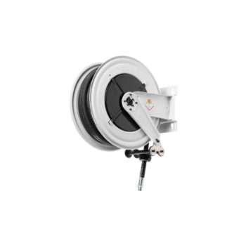 Picture of 8540.501 - Fixed Hose Reel Series 540, for Grease, 400 Bar, with Black Rubber Hose of 30m