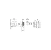 Picture of 8540.707 - Fixed Hose Reel Series 540, for Welding, 20 Bar, Twin Gum Hose SBR/EPDM