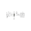 Picture of 8542.602 - Fixed Hose Reel in AISI 304 Series 540, for Diesel, with Black Antistatic Rubber Hose