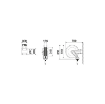 Picture of 8550.501 - Swivelling Hose Reel Series 540, for Grease, 400 Bar, with Black Rubber Hose