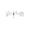 Picture of 8560.605 - Fixed Hose Reel Series 560, for Diesel, 10 Bar, with Black Antistatic Rubber Hose