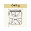 Picture of 89010-GF - Enclosed Hose Reel In Abs And Bayonet Bracket For Air-Water 20 Bar With Hose 11 M Ø 8 X 12 Mm