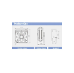 Picture of 89010-GF - Enclosed Hose Reel In Abs And Bayonet Bracket For Air-Water 20 Bar With Hose 11 M Ø 8 X 12 Mm