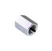 Picture of BA-04A - Sleeve - Standard Fitting - 1/2" Female Thread To 1/2" Female Thread - Nickel Plated Brass