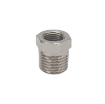 Picture of BD-01T03T - Reducer Taper Male Female - Standard Fitting - 1/8" Male Thread To 3/8" Female Thread - Nickel Plated Brass
