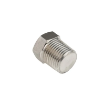 Picture of BZ-02A - Plug Male Paralell - Standard Fitting - 1/4" Male Thread - Nickel Plated Brass