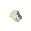 Picture of BZ-04A - Plug Male Paralell - Standard Fitting - 1/2" Male Thread - Nickel Plated Brass