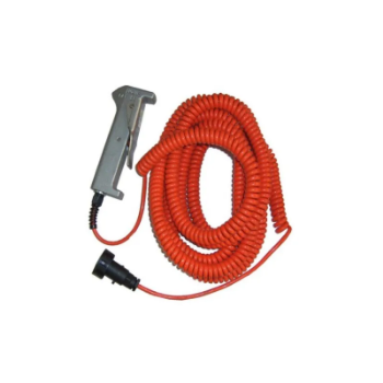 Picture of DMH102 - Aluminium Deadman Handle Complete with Cable / Curly Cord