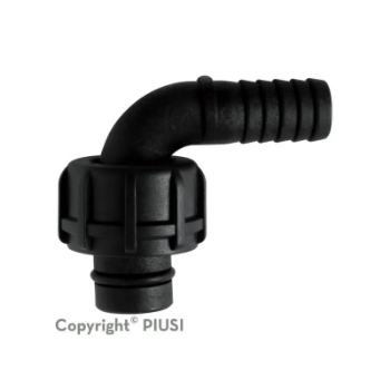 Picture of F15484000 - Hosetail D.19 90 Degree W/Ring Nut For K24