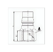 Picture of ICF04 - Insert Female Thread - Quick Coupler - 1/2" Female Insert - Steel