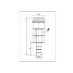 Picture of IHH8X5 - Coupler Hose Tail - Quick Coupler - 8mm Hose - Steel