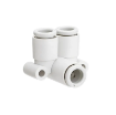 Picture of IPAV06 - Y-Piece Elbow - Push-In Fitting - 6mm Tube To 6mm Tube - Technopolymer