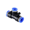 Picture of IPE06-04 - Tee Piece Tube - Push-In Fitting - 6mm Tube To 4mm Tube with Tube Tee - Technopolymer