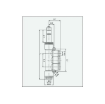 Picture of IPKJ10 - Distributor Stem - Push-In Fitting - 10mm Tube To 10mm Stem and 10mm Tube Distributor - Technopolyme
