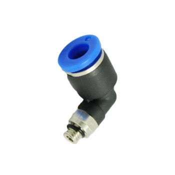 Picture of IPL06-M5-S - Elbow Male - Push-In Fitting - 6mm Tube To M5 Compact Male Thread - Technopolymer
