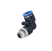 Picture of IPL1/2-N02 - Elbow Male - Push-In Fitting - 1/2" Tube To 1/4" Male Thread - Technopolymer