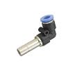 Picture of IPLJ08-04 - Elbow - Push-In Fitting - 8mm Tube To 4mm Stem - Polymer & Brass