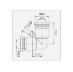 Picture of IPV08 - Elbow - Push-In Fitting - 8mm Tube To 8mm Tube - Technopolymer