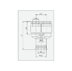 Picture of IPY03 - Y-Piece - Push-In Fitting - 3mm Tube To 3mm Tube - Technopolymer