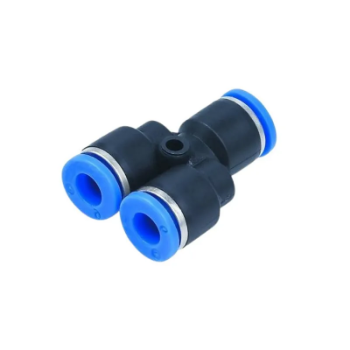 Picture of IPY08 - Y-Piece - Push-In Fitting - 8mm Tube To 8mm Tube - Technopolymer