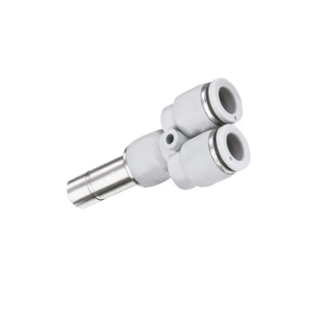 Picture of IPYJ08-04 - Y-Piece - Push-In Fitting - 8mm Tube To 4mm Tube - Technopolymer