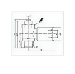 Picture of ISCAT04-02 - Speed Controller Elbow without Handwheel - Flow Control Fitting - 4mm Tube To 1/4" Male Thread 