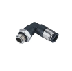 Picture of ISPL06-01 - Elbow - Push-In Fitting - 6mm Tube To 1/8" Male Thread - Polymer & Brass