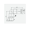 Picture of ISPL06-01 - Elbow - Push-In Fitting - 6mm Tube To 1/8" Male Thread - Polymer & Brass