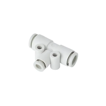 Picture of ISUW06 - Speed Controller In-Line with Lock - Flow Control Fitting - 6mm Tube To 6mm Tube - Technopolymer