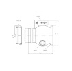 Picture of KAL-14.41.1100 - SK1976 Vapour Recovery Adaptor with Cap & 3-way Pneumatic Vavle