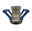 Picture of MT-S314B1101B - 2½" (Ø 105mm) Dry Disconnect Hose Unit Coupler - Female Thread F 3" BSP