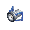 Picture of MT-S414B1101B - 3" (Ø 119mm) Dry Disconnect Hose Unit Coupler - Female Thread F 3" BSP