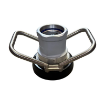 Picture of MT-S516B1101B - 4" (Ø 164mm) Dry Disconnect Hose Unit Coupler - Female Thread F 4" BSP