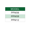 Picture of PPM12 - Bulkhead Union - Push-In Fitting - 12mm Tube To 12mm Tube - Plastic