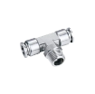 Picture of SSB12-04 - Tee Piece Male - Stainless Steel Fitting - 12mm Tubeto Tube with 1/2" Male Tee - Stainless Steel