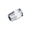 Picture of SSC06-M5 - Stud Male - Stainless Steel Fitting - 6mm Tube To M5 Male Thread - Stainless Steel