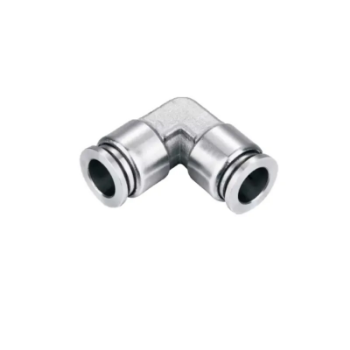 Picture of SSV04 - Elbow - Stainless Steel Fitting - 4mm Tube To 4mm Tube - Stainless Steel