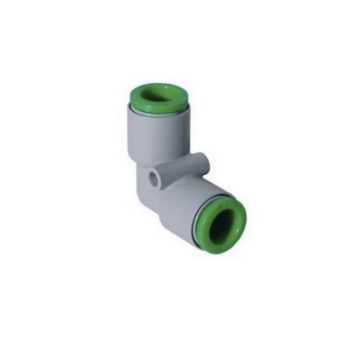 Picture of T0406L0 - Elbow - Push-in Fittings - 6mm Tube To 6mm Stem - Polymer & Brass