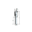 Picture of T081210 - Reducer - Push-in Fittings - 12mm Stem To 10mm Tube - Polymer & Brass