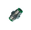 Picture of T101000 - Bulkhead Union - Push-in Fittings - 10mm Tube To 10mm Tube (M20X1) - Polymer & Brass